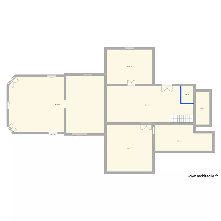 CASTEJA RDC. Plan de 