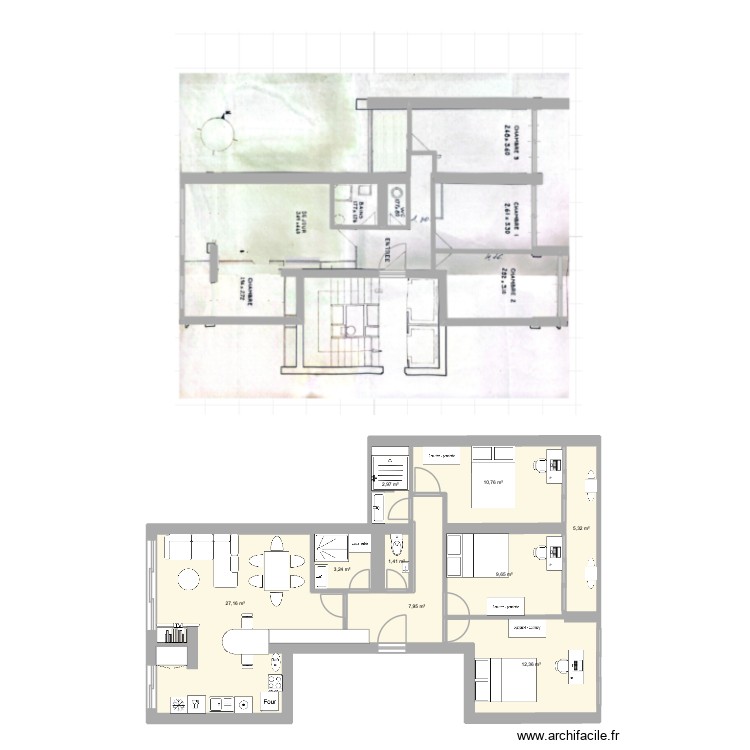 S&eacute;vign&eacute;4. Plan de 0 pièce et 0 m2