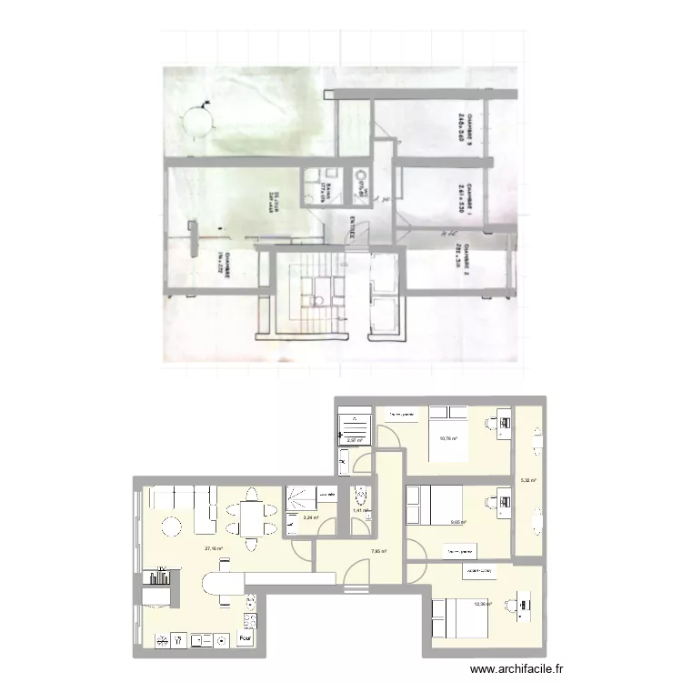 S&eacute;vign&eacute;4. Plan de 