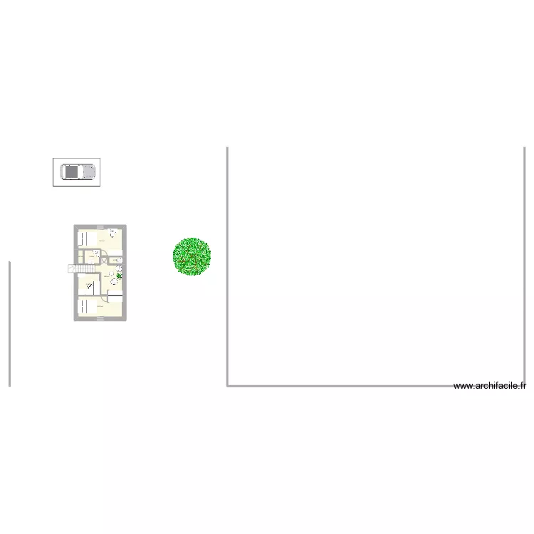 Maison GRIVES AUX LOUPS &eacute;tage. Plan de 