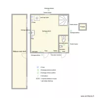 Plan salle de bain et WC à Carcassonne
