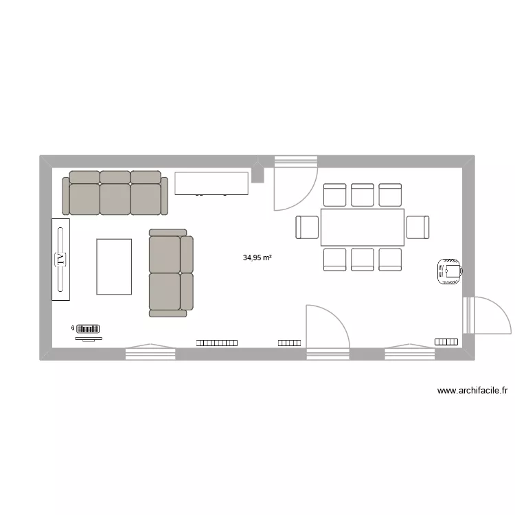 salon mardilly. Plan de 1 et 35 m² salon mardilly. Plan de 1 et 35 m²