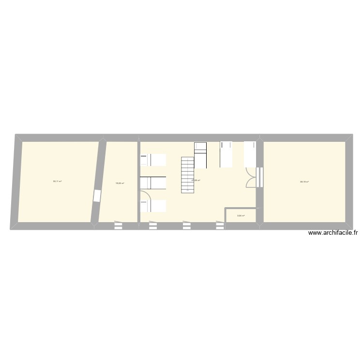 Etage Koller. Plan de 0 pièce et 0 m2