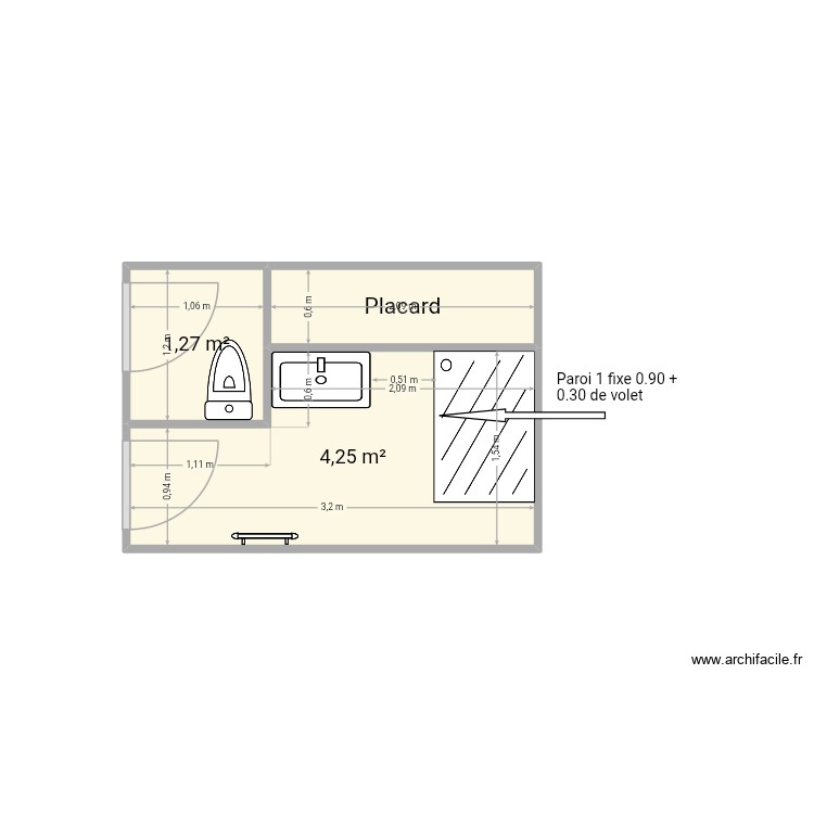 edwige et christian. Plan de 0 pièce et 0 m2