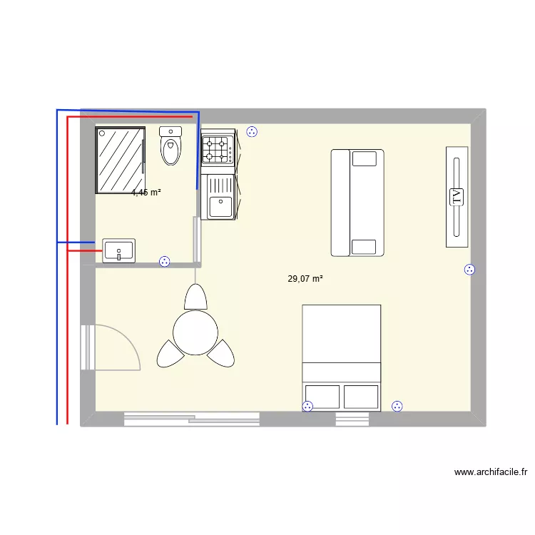lotissement1. Plan de 2 et 34 m² lotissement1. Plan de 2 et 34 m²