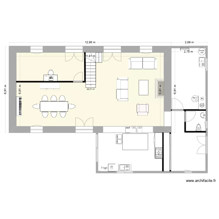 St Pair sur Mer. Plan de St Pair sur Mer. Plan de