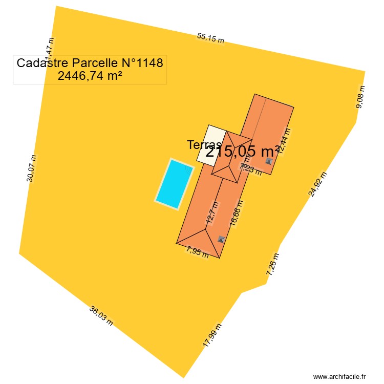 plan de toiture 2- COPIE. Plan de 0 pièce et 0 m2