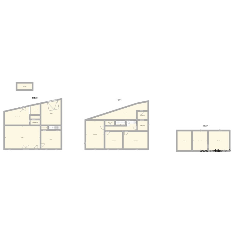 350602230. Plan de 22 pièces et 301 m2