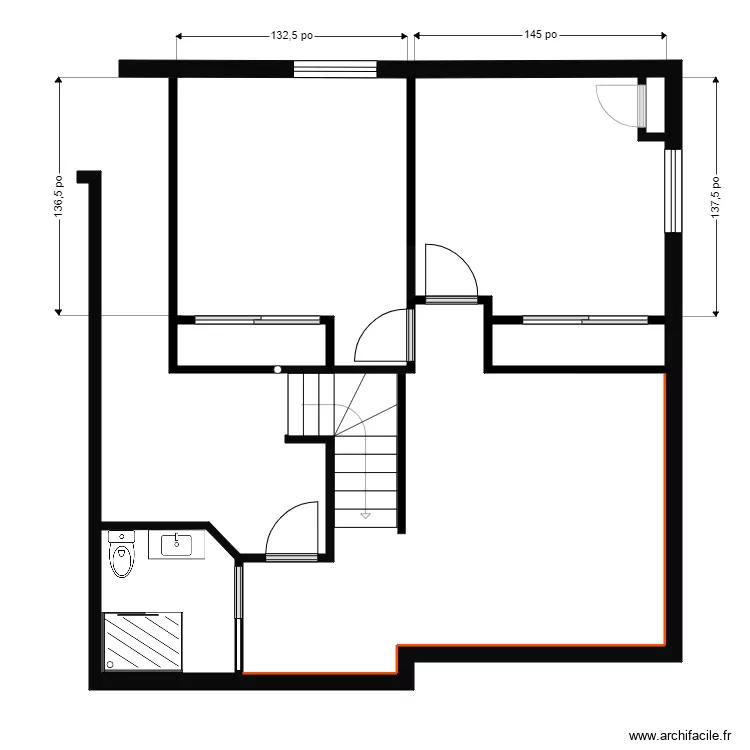 simard Peinture. Plan de 