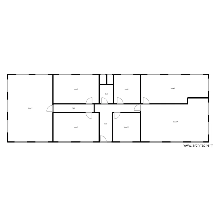 coallai tassigny. Plan de 12  et 233 m²