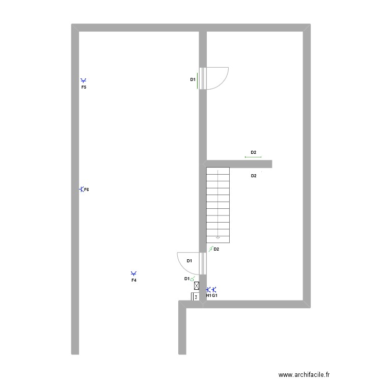 Valentin Olvier Heers Garage Cave. Plan de 0 pièce et 0 m2