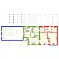 Cabinet existant + extension raisonnable 2.1