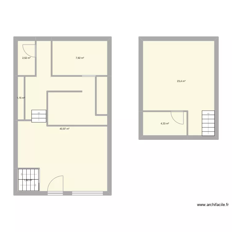 Brunch et gout thé. Plan de 7 et 82 m² Brunch et gout thé. Plan de 7 et 82 m²