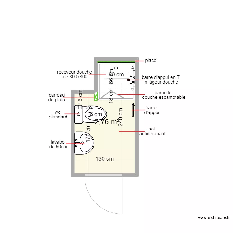 saminadin simone . Plan de 