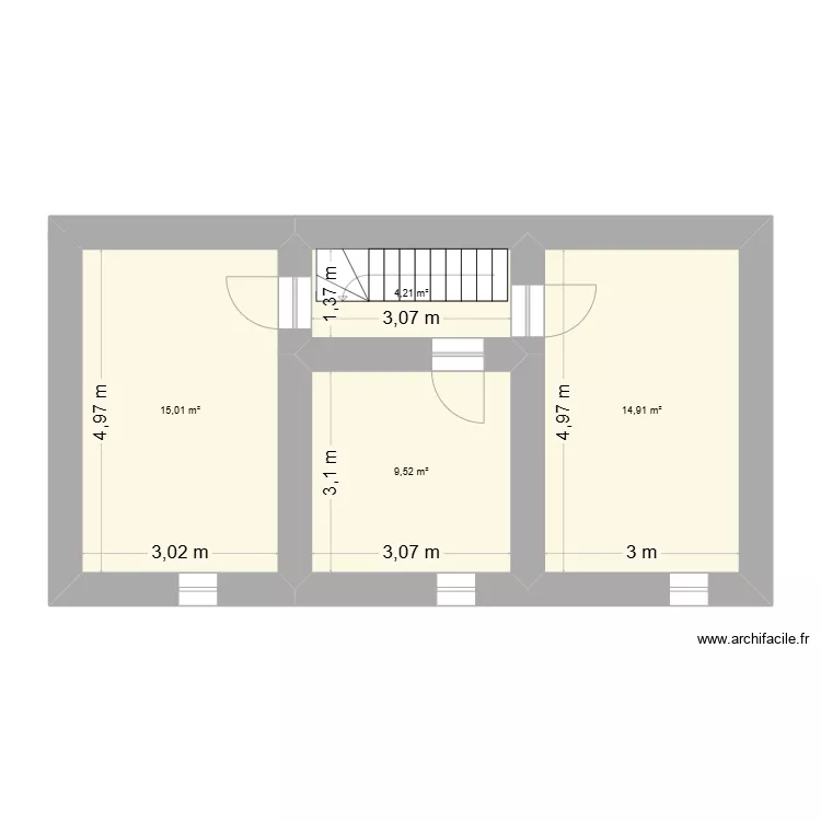 INDIVIS BOUHIER. Plan de 