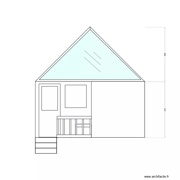 GAIA ELEVATION CABIN. Plan de 