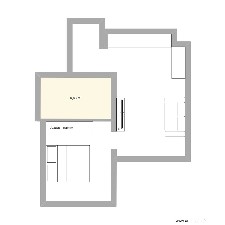 Appartement. Plan de 0 pièce et 0 m2