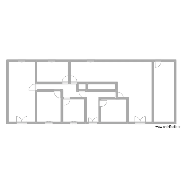 HAVERLANT. Plan de 7  et 155 m²