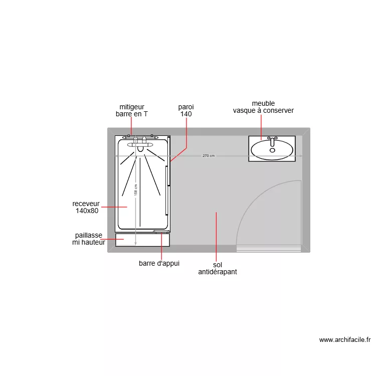 chaban. Plan de 1 et 4 m² chaban. Plan de 1 et 4 m²