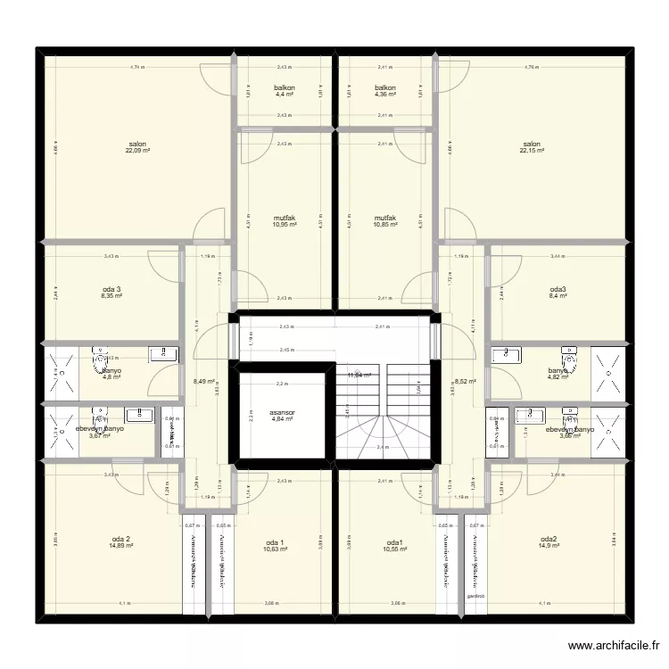 1255 ada 5 parsel ara kat B blok. Plan de 1255 ada 5 parsel ara kat B blok. Plan de