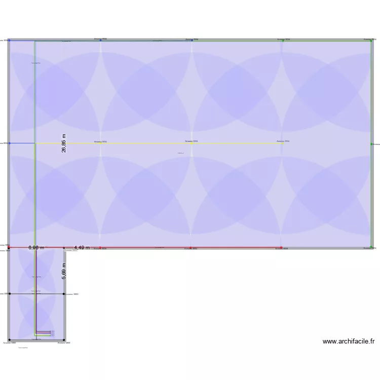 arrosage la croix. Plan de 