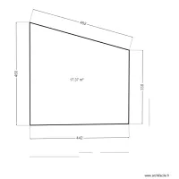plan masse "c&ocirc;t&eacute;  terre"