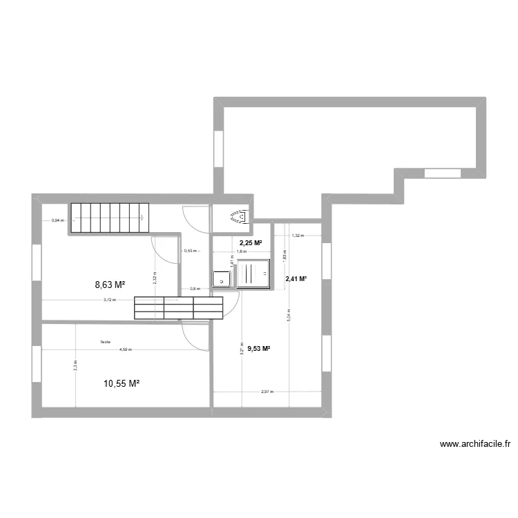 1 etage MAISON ALFORT. Plan de 1 etage MAISON ALFORT. Plan de