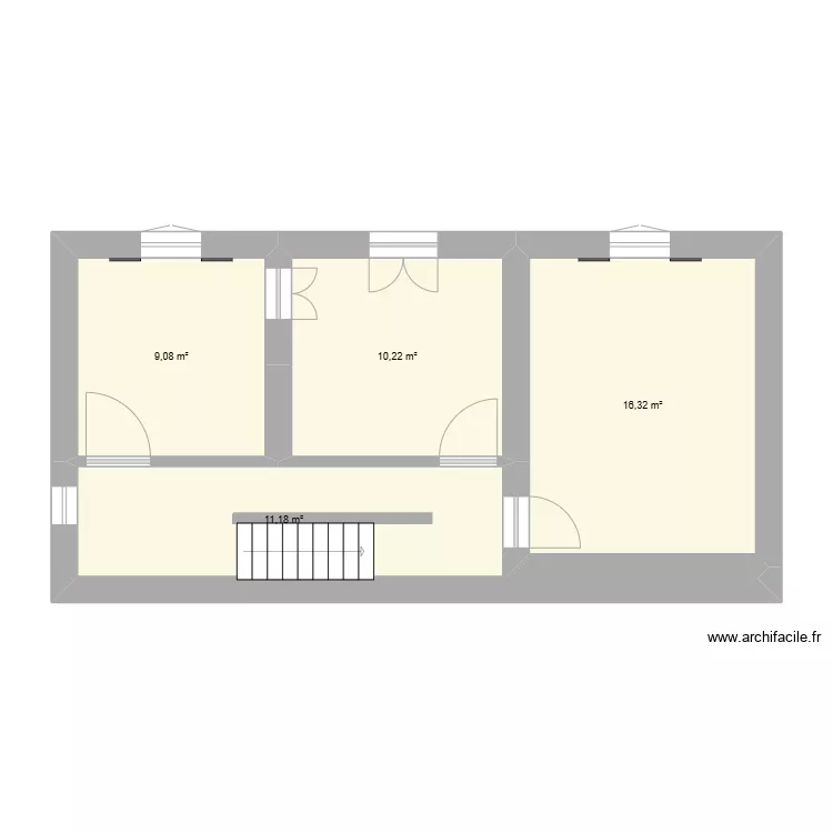 1er Salorino. Plan de 