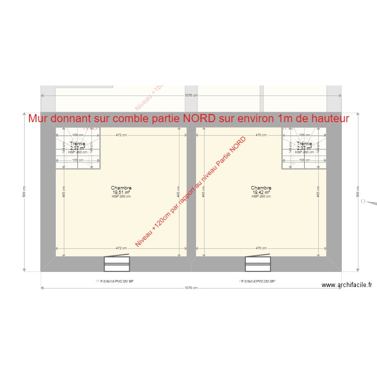 FERREIRA Joaquim. Plan de 11 pièces et 127 m2