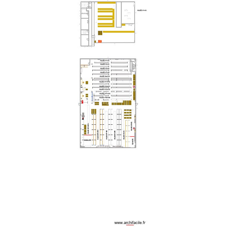 Plan d&eacute;pot 290126. Plan de 0 pièce et 0 m2
