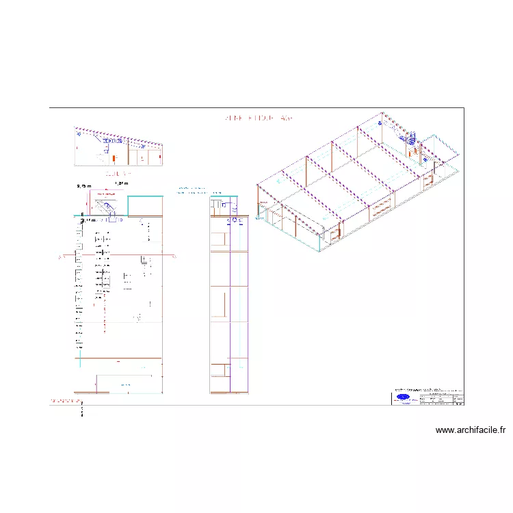 BEAUFORT IMPLANTATION ZONE TRAVAIL. Plan de 