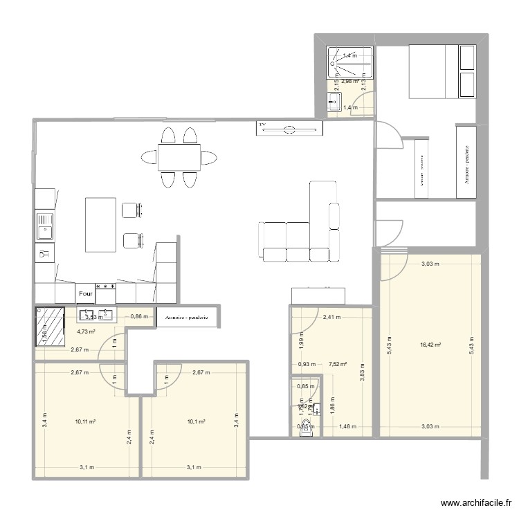 projet 4. Plan de 0 pièce et 0 m2 projet 4. Plan de 0 pièce et 0 m2