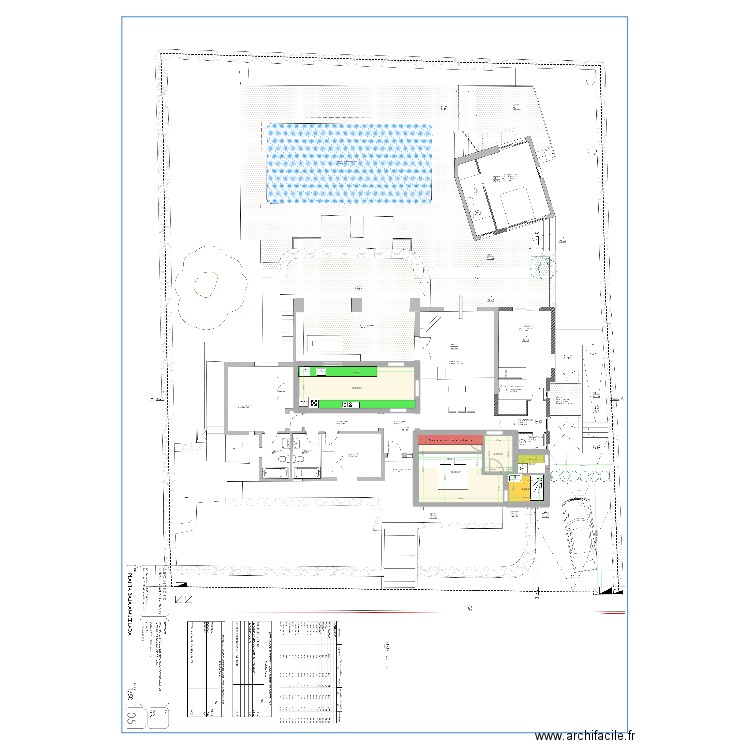 bini1. Plan de 5 pièces et 43 m2