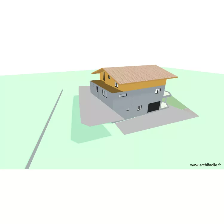 Cerisier 2.1. Plan de 15  et 309 m²