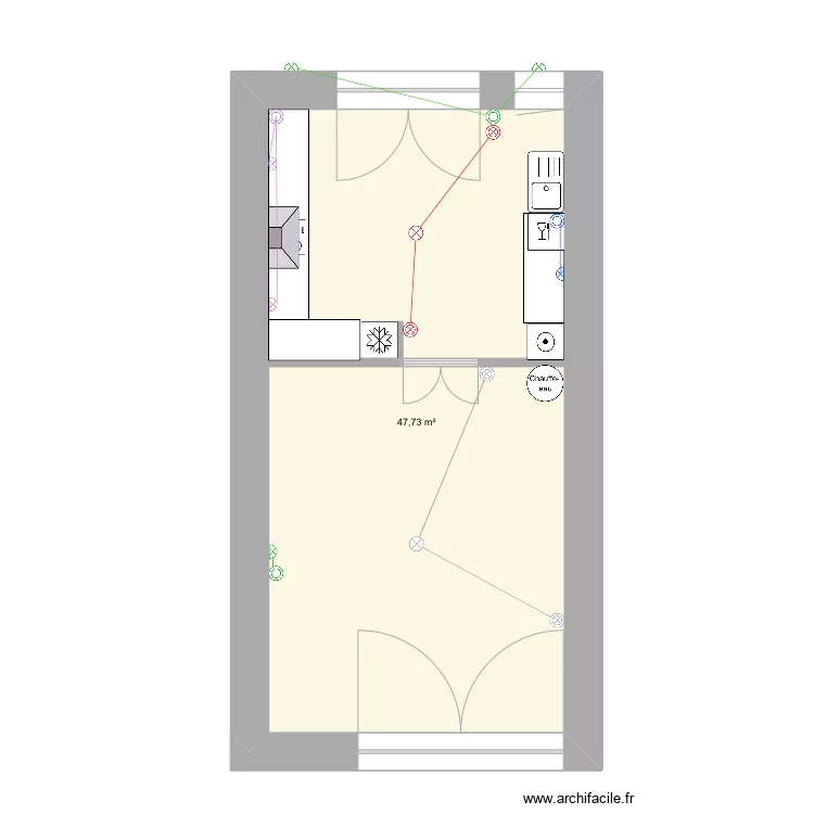 Laupies Proposition éclairage. Plan de Laupies Proposition éclairage. Plan de