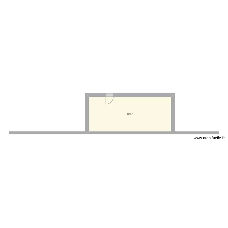 Test. Plan de 1 et 33 m² Test. Plan de 1 et 33 m²