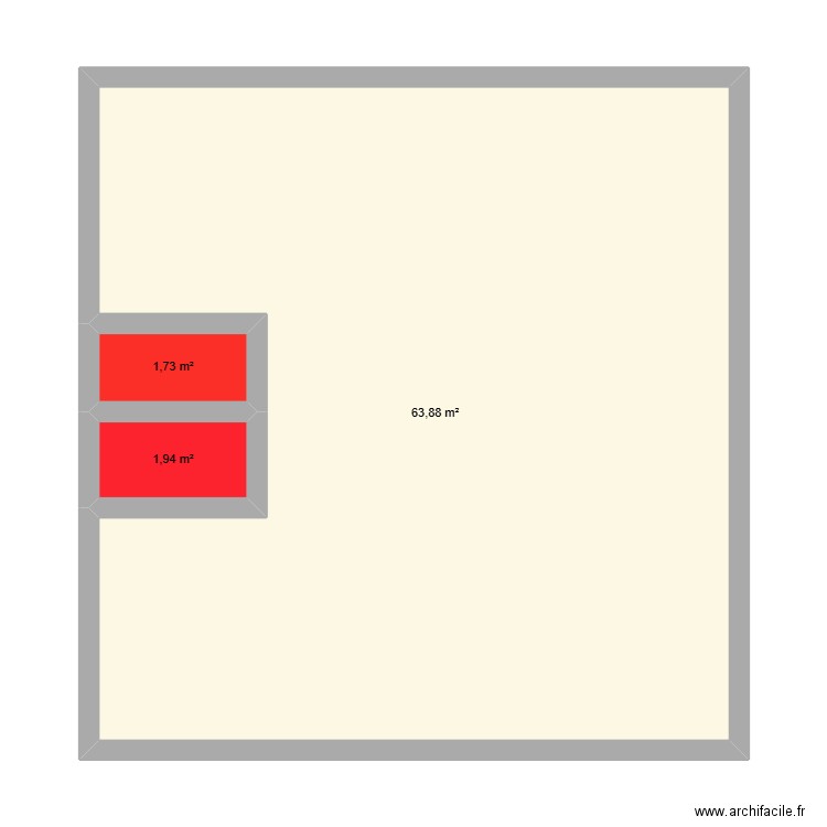 Saugy. Plan de 7 pièces et 177 m2