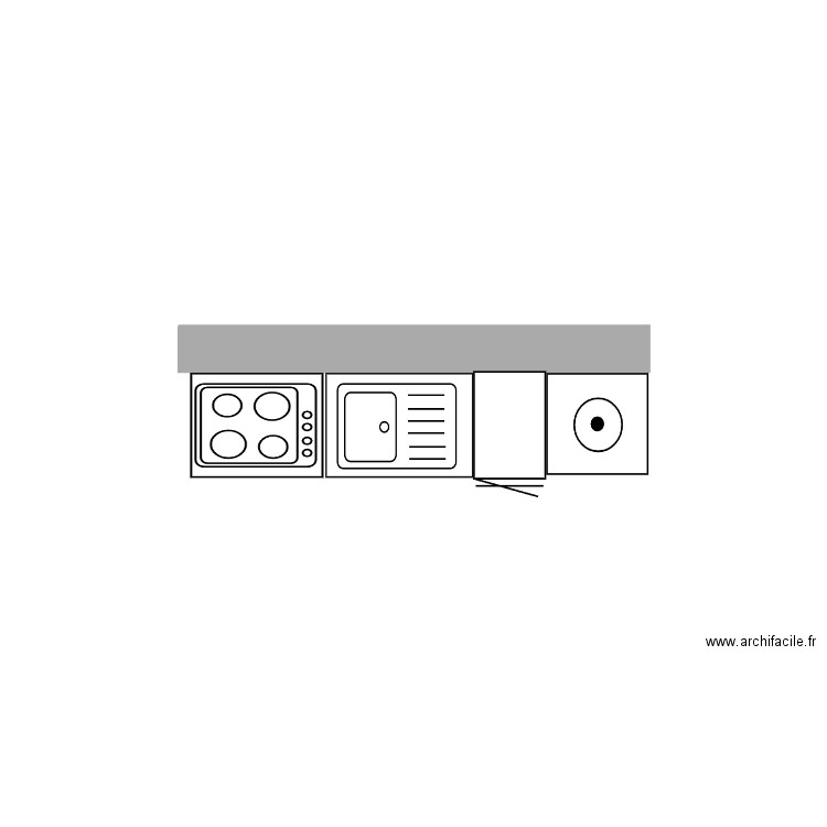cuisine st romuald sous sol. Plan de 0 pièce et 0 m2