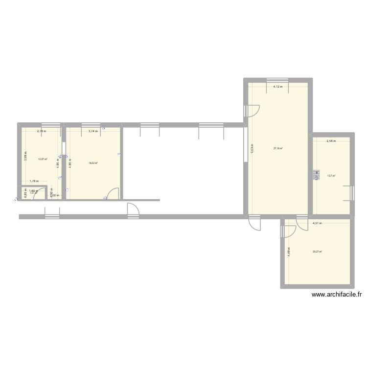 Maurice. Plan de 0 pièce et 0 m2