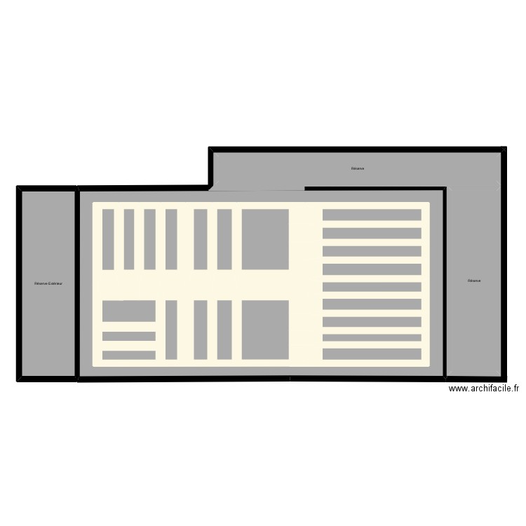 Intermarché. Plan de 0 pièce et 0 m2