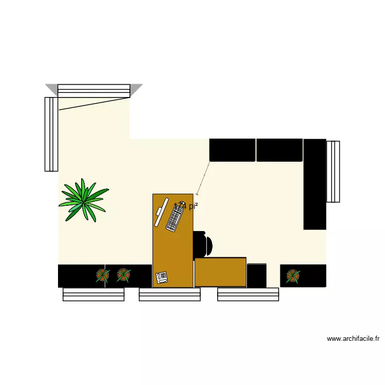 Bureau Jud 2026 version 3. Plan de 1 et 16 m² Bureau Jud 2026 version 3. Plan de 1 et 16 m²