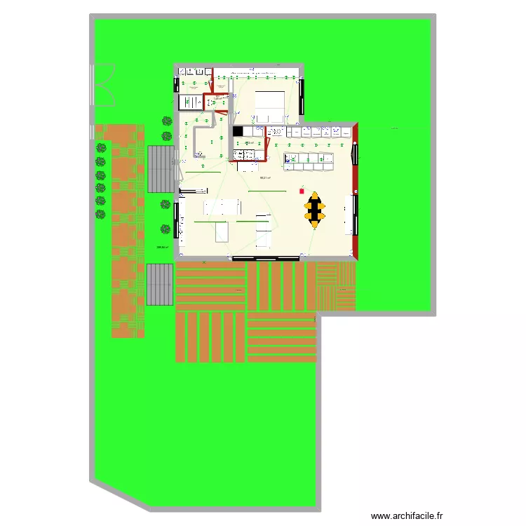 41 SORINS RDC ELECTRICITE. Plan de 6 et 627 m² 41 SORINS RDC ELECTRICITE. Plan de 6 et 627 m²