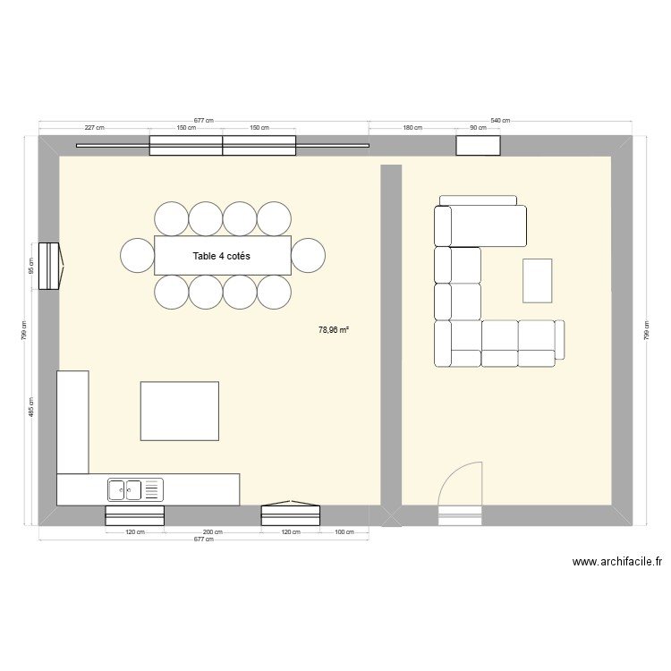 MAISON. Plan de 0 pièce et 0 m2