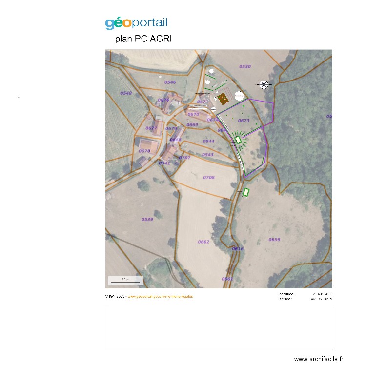 2025-10-24 plan amenagement. Plan de 2 pièces et 154 m2