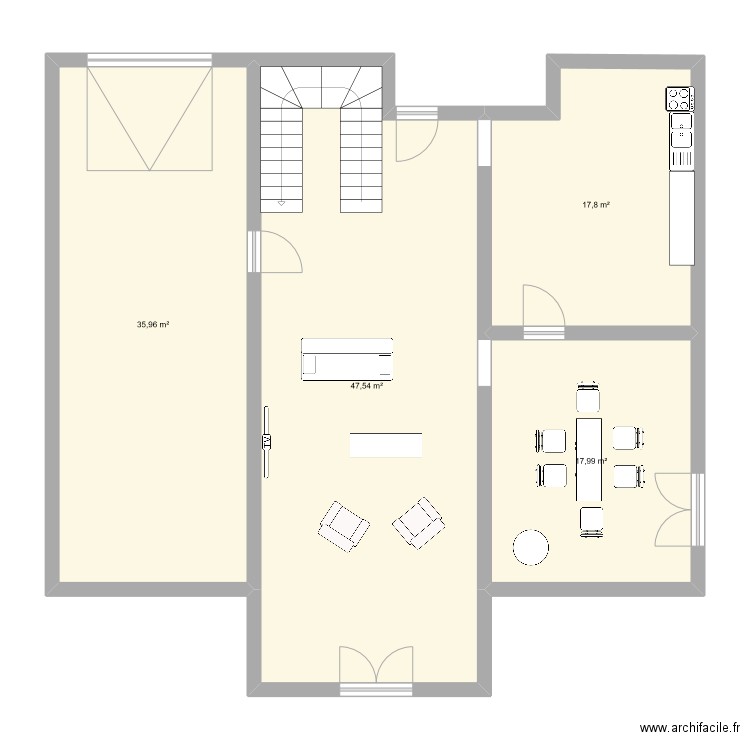 wee. Plan de 0 pièce et 0 m2
