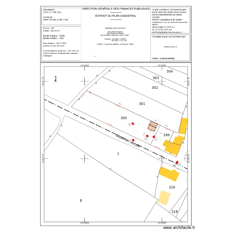 PCMI 2 GARAGE VAL. Plan de 