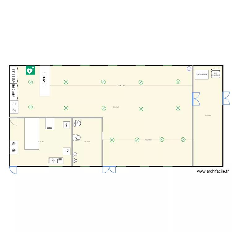 Salle Balinghem1. Plan de 