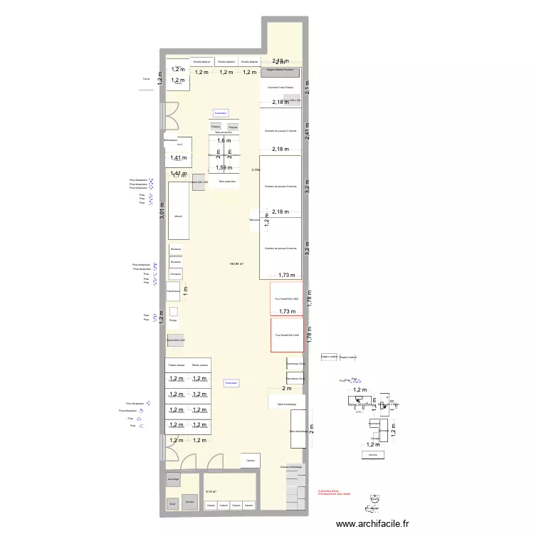 Labo Pantin 2. Plan de 