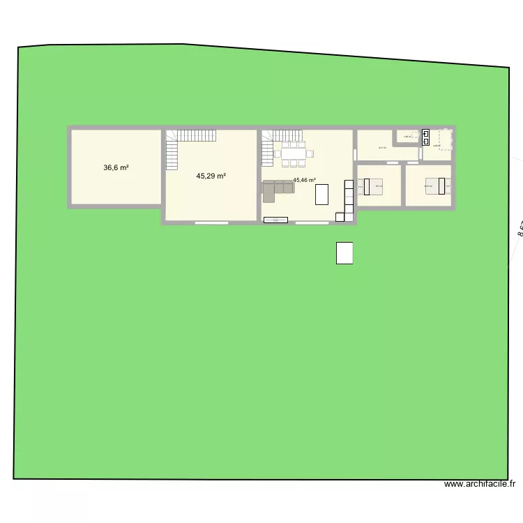 Plan Alan. Plan de 8 Pièces et 163 m² Plan Alan. Plan de 8 Pièces et 163 m²