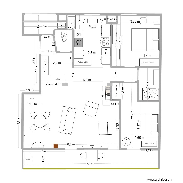 app_roy2. Plan de 0 pièce et 0 m2